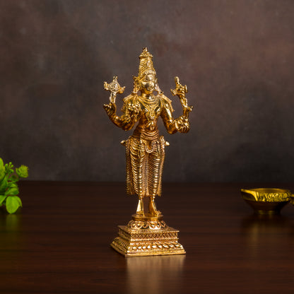 Bronze Dhanvanthri 6"