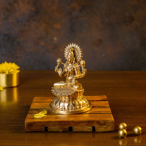 Bronze Lakshmi Devi 3