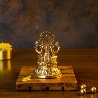 Bronze Lakshmi Devi 3"