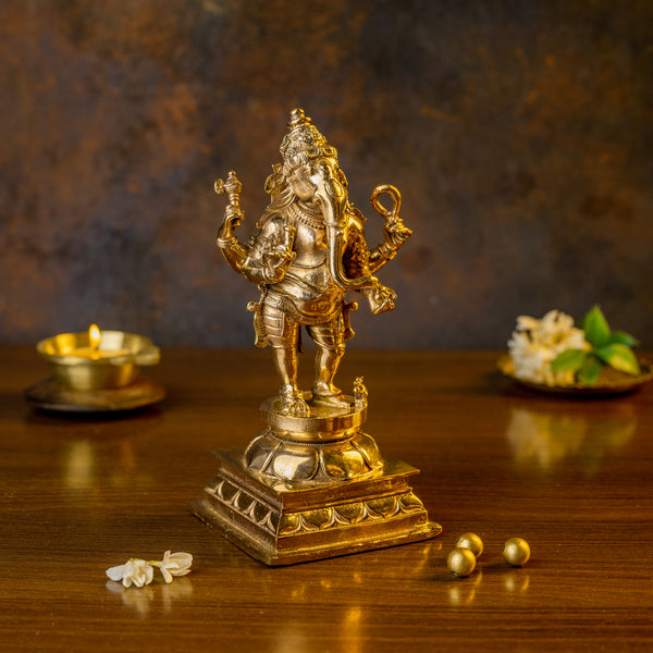 Bronze Standing Ganesh