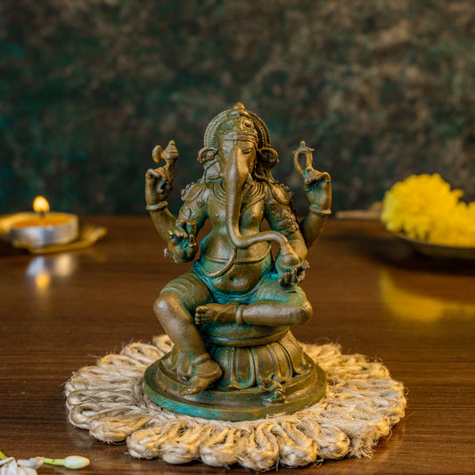 Antique Finished  Vinayagar