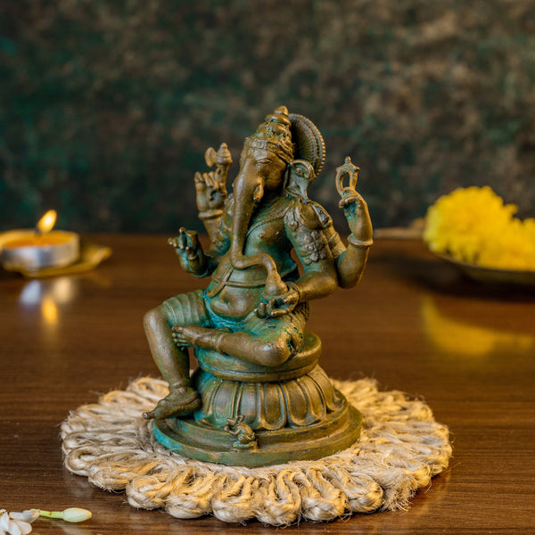 Antique Finished  Vinayagar