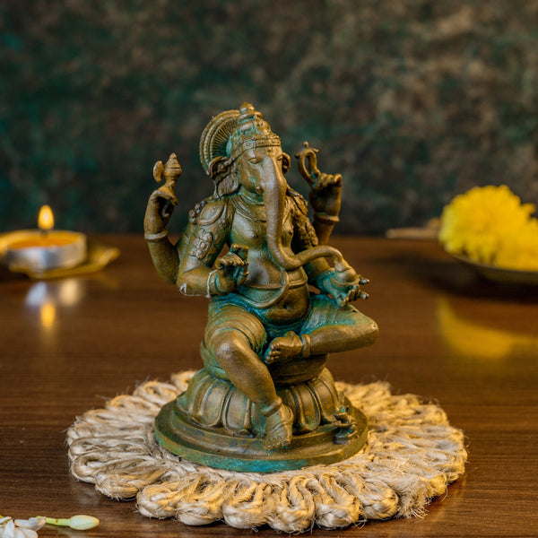 Antique Finished  Vinayagar
