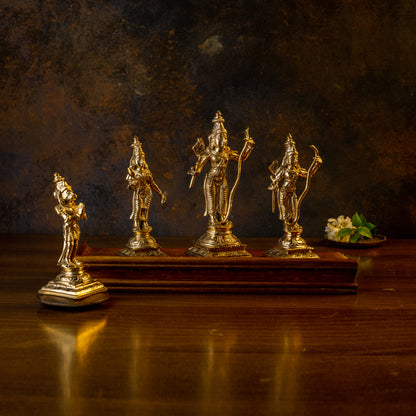 Bronze Ramar Set 6" (Ram Darbar)