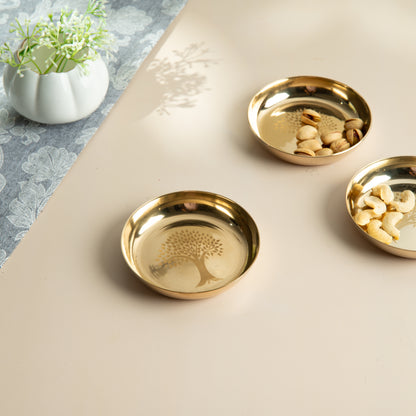 Kansa Halwa Plate (Pair)