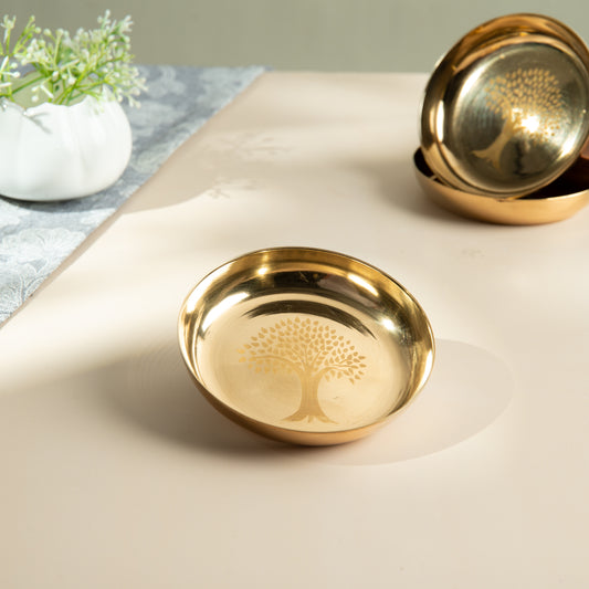 Kansa Halwa Plate (Pair)