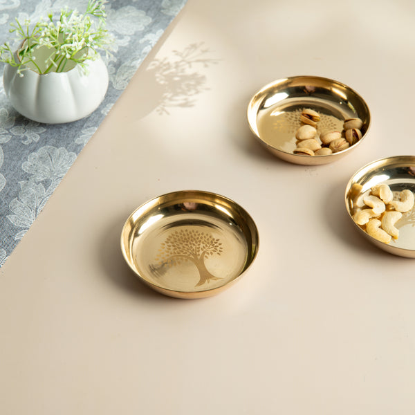 Kansa Halwa Plate (Pair)